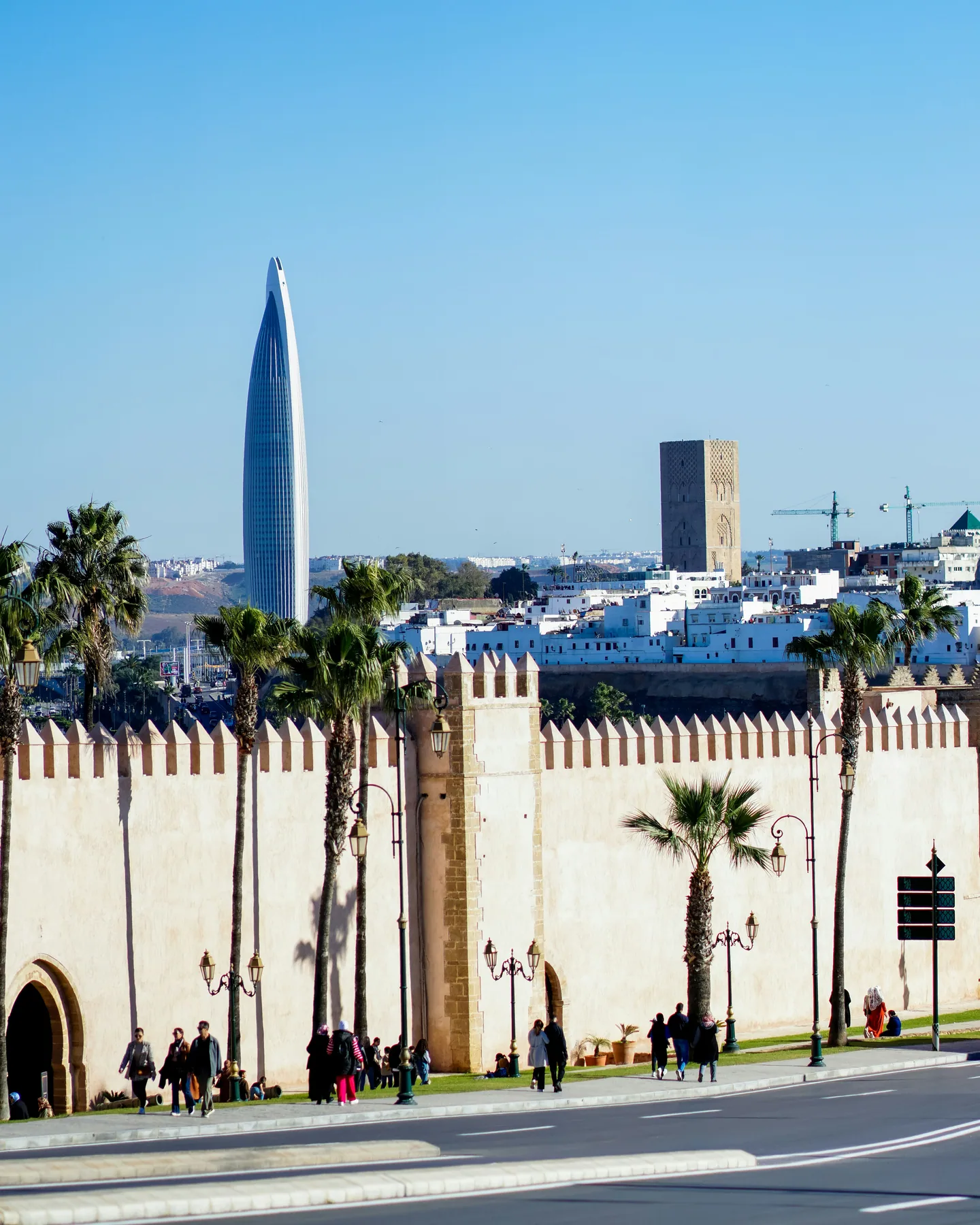 Vue de Rabat et de ses monuments